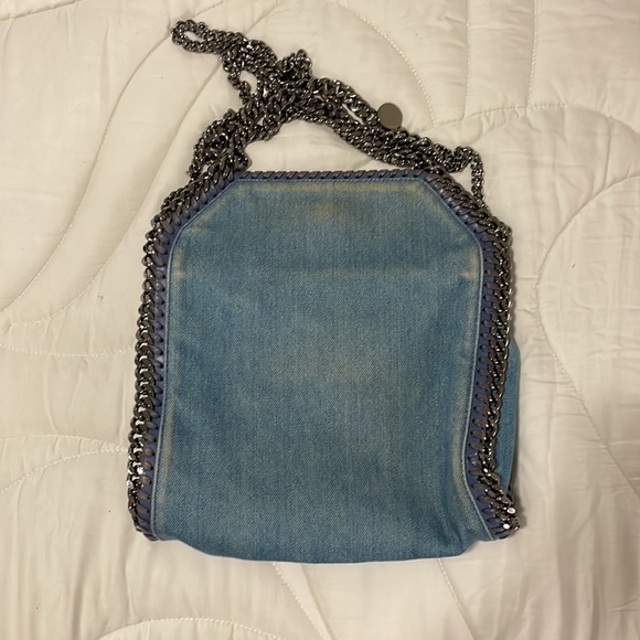 Stella McCartney Falabella Denim patchwork tote - Picture 3 of 7